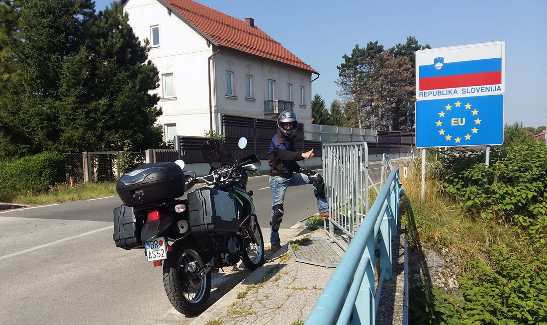Frontera Croacia - Eslovenia