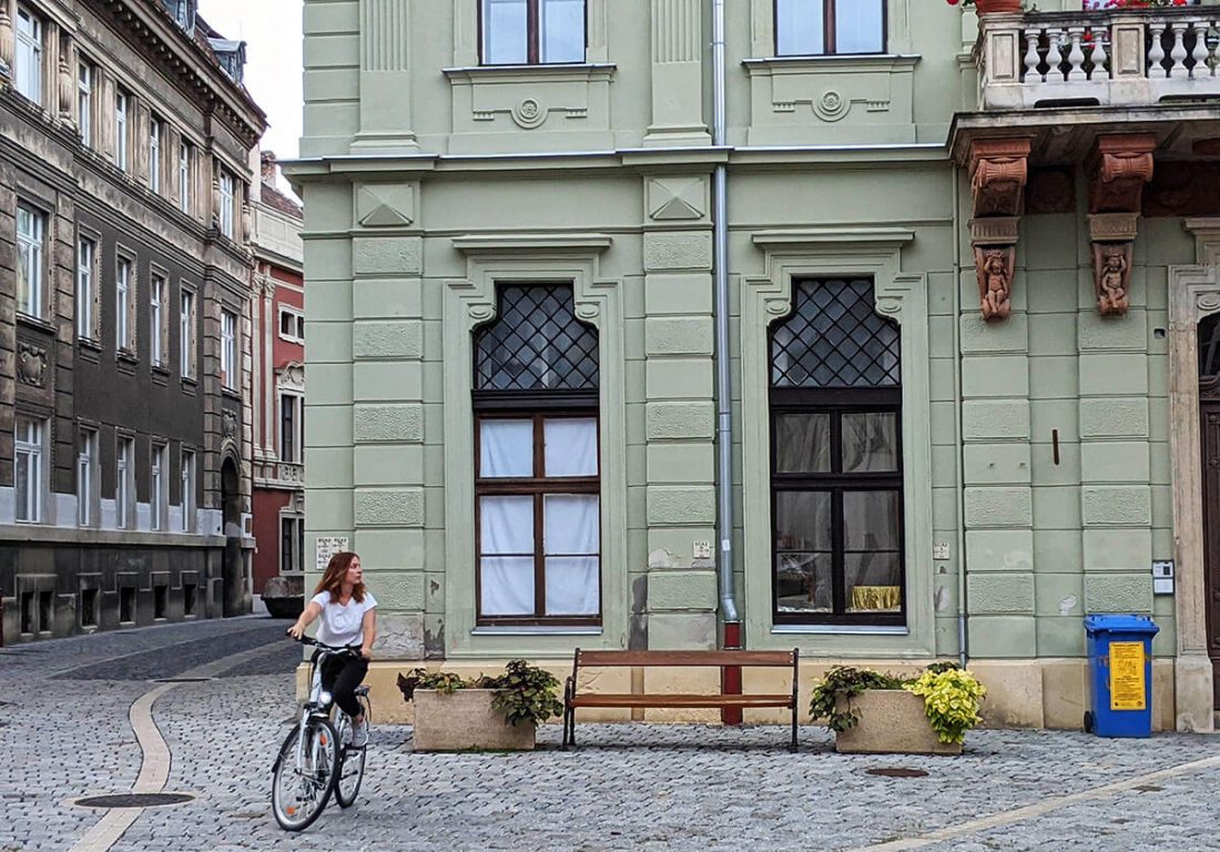 En bici Sopron, Hungría