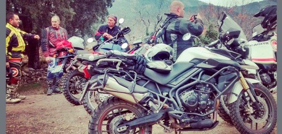 Offroad con Tiger 800 ABS con neumaticos Heidenau K60 Scout