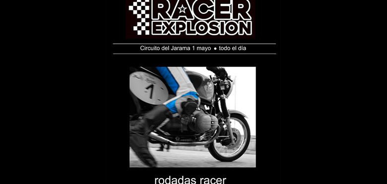 Cartel de la Racer Explosion